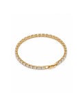 Tennis Diamanté 18K Gold Plated Bracelet