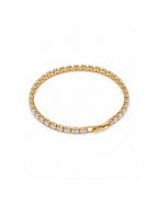 Tennis Diamanté 18K Gold Plated Bracelet
