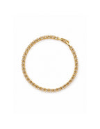 Tennis Diamanté 18K Gold Plated Bracelet