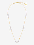 Trio Pearl Necklace - Gold