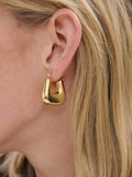 Square Crush Earrings - 18K Gold Plated