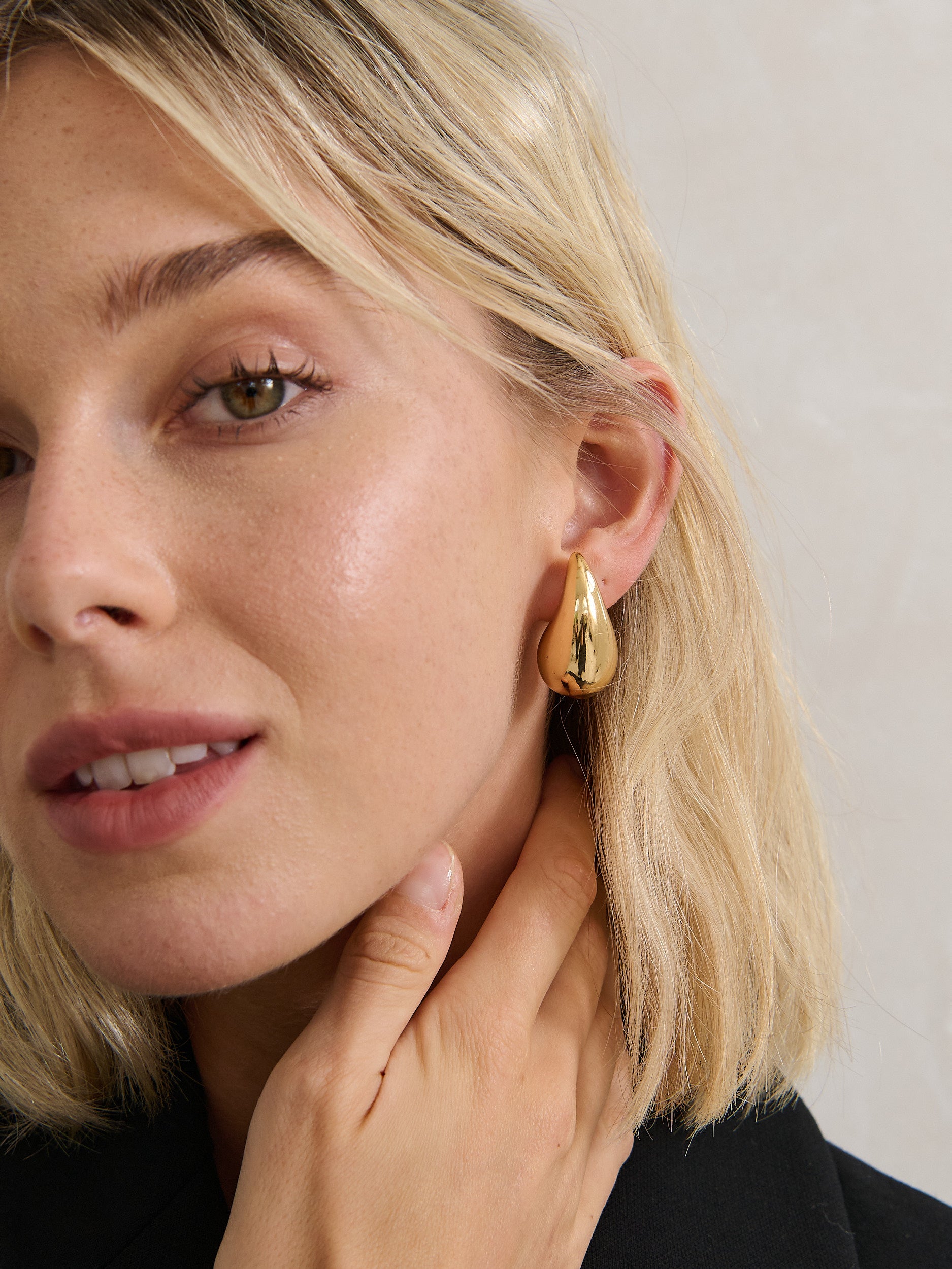 Droplet 18K Gold Plated Earrings