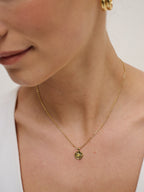 Birthstone Necklace - 18K Gold Plated