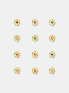 Birthstone Necklace - 18K Gold Plated