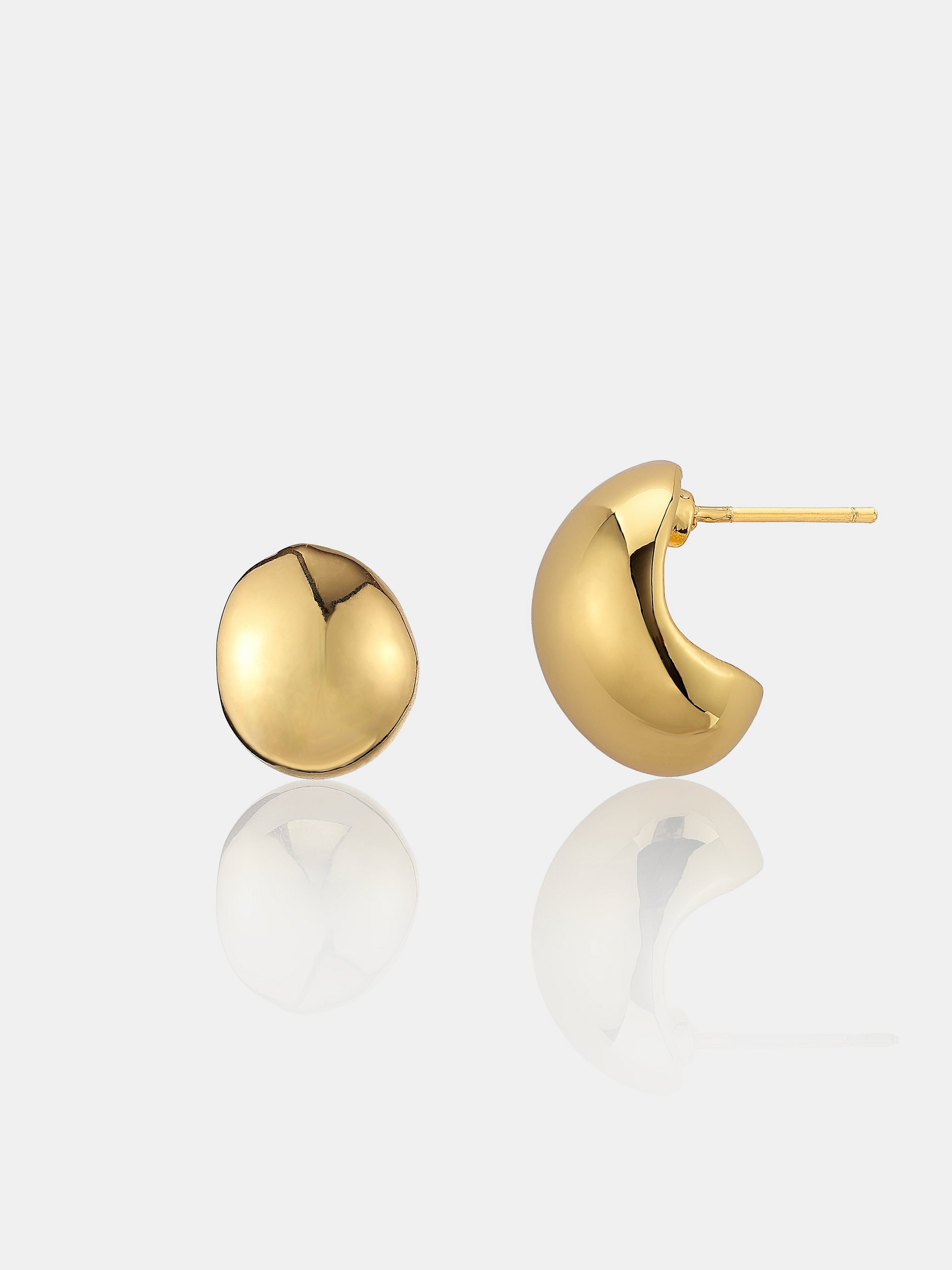 Mini Droplet 18K Gold Plated Earrings