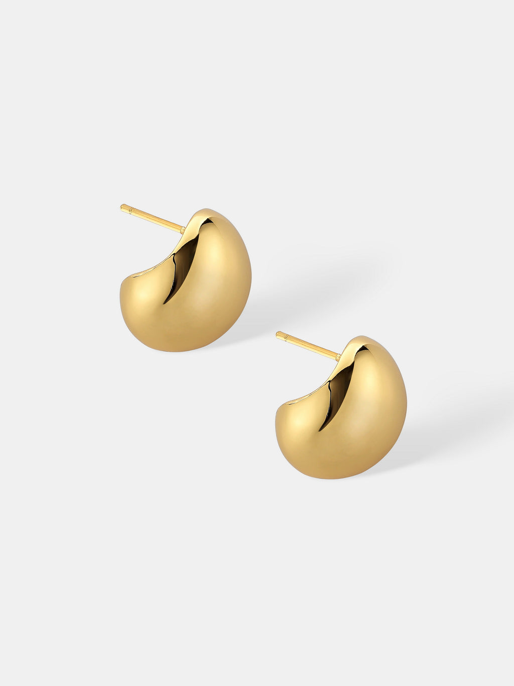 Mini Droplet 18K Gold Plated Earrings