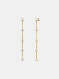 Freshwater Pearl Drops 18K Gold Plated Earrings