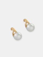 Classic Pearl 18K Gold Plated Earrings