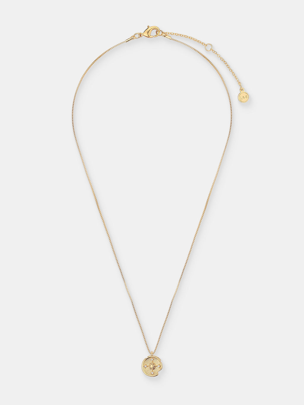 Eclipse Pendant Necklace - 18K Gold Plated