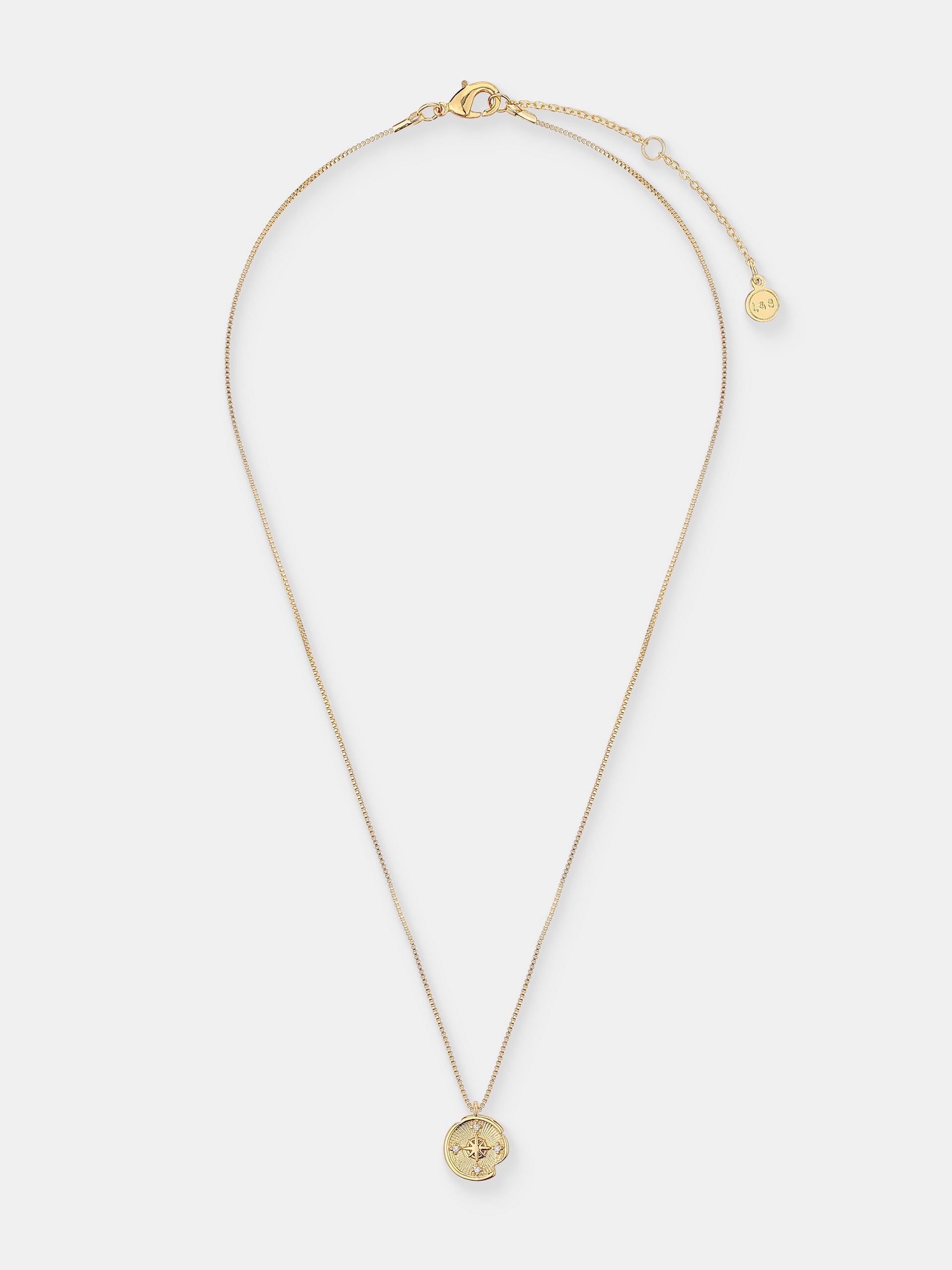 Eclipse Pendant Necklace - 18K Gold Plated
