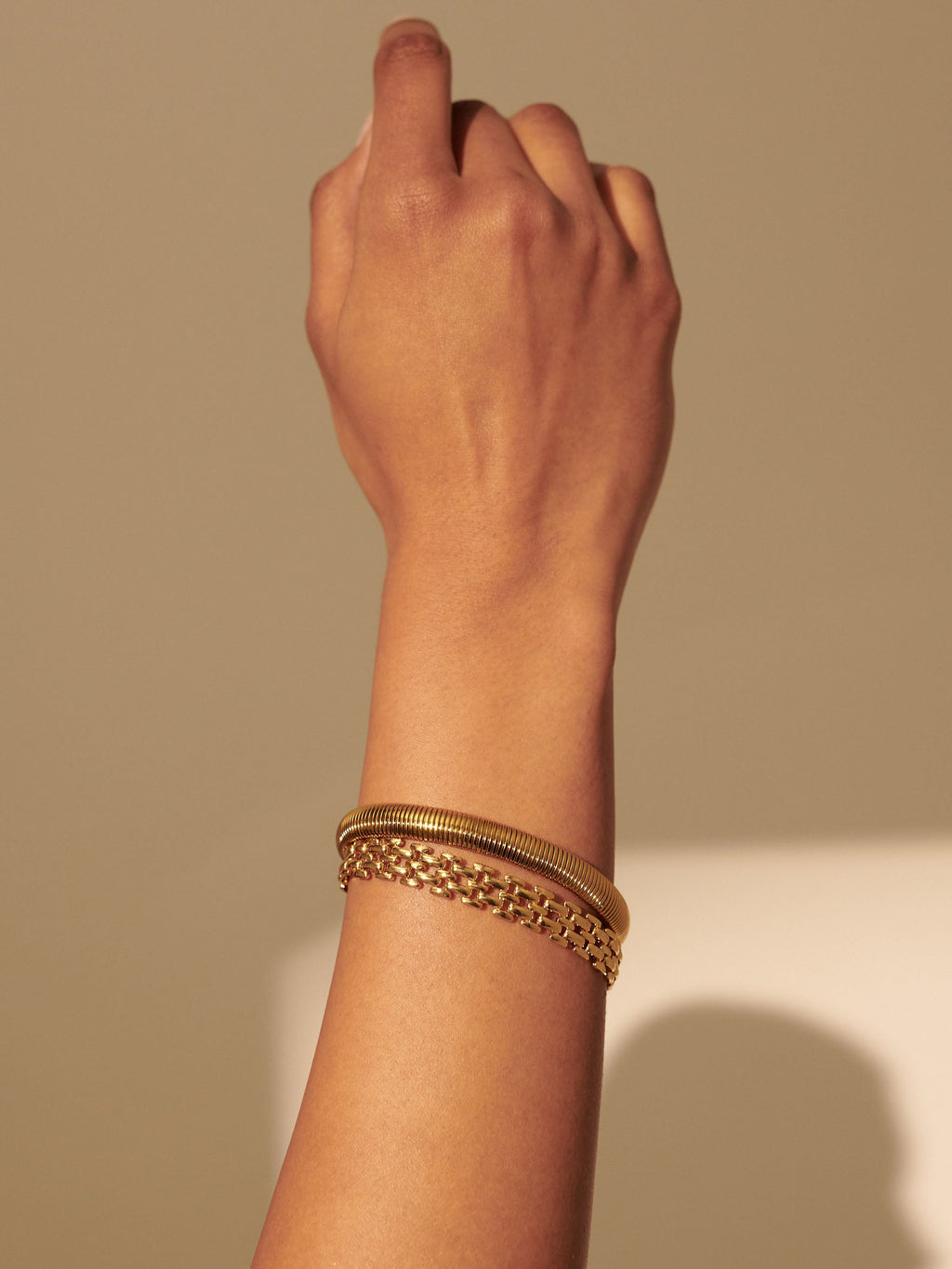 Popcorn Chain Bracelet - 18K Gold Plated