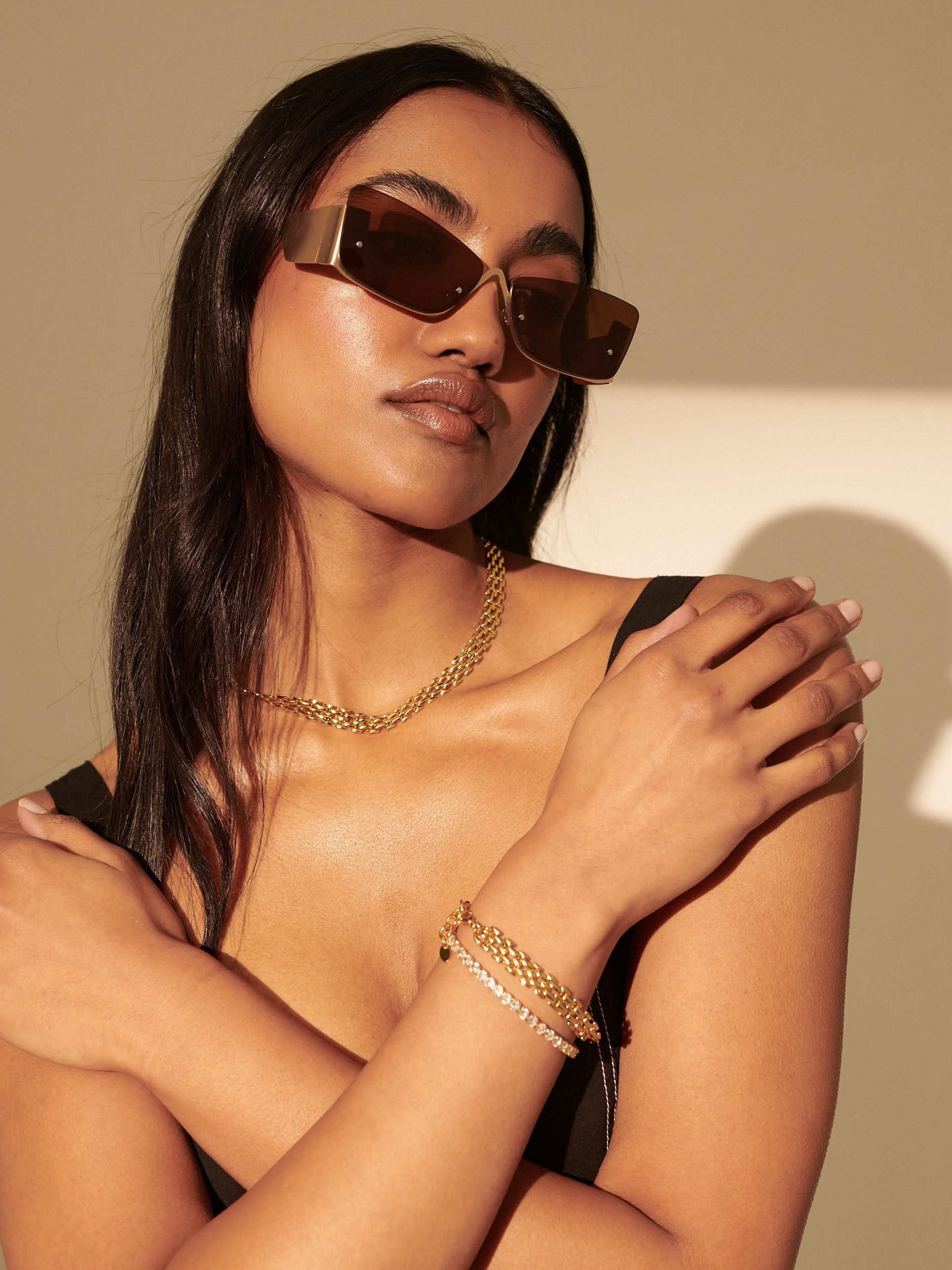 Popcorn Chain Bracelet - 18K Gold Plated