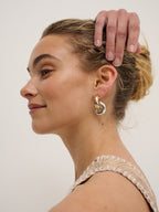 Evie Mixed Metal Plated Earrings