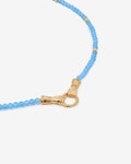 Unity Crystal Beaded Necklace - Blue