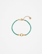 Unity Gold Bracelet - Green