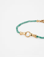 Unity Gold Bracelet - Green