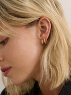 Stilla Diamanté 18K Gold Plated Earrings (Small)