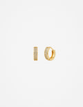 Stilla Diamanté 18K Gold Plated Earrings (Small)