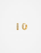 Stilla Diamanté 18K Gold Plated Earrings (Small)