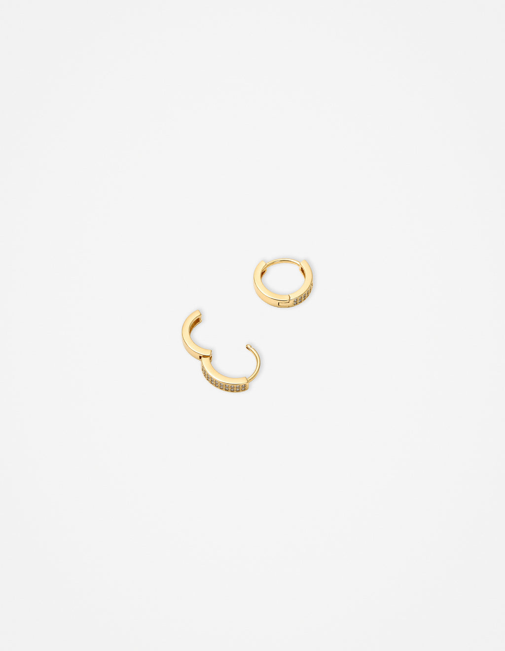 Stilla Diamanté 18K Gold Plated Earrings (Small)