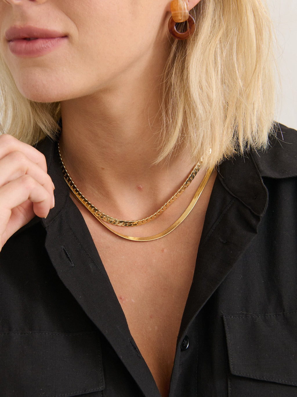 5mm Chain Necklace - 18K Gold Plated