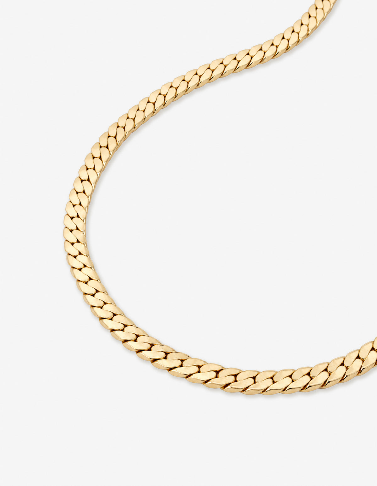 5mm Chain Necklace - 18K Gold Plated