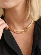 5mm Chain Necklace - 18K Gold Plated