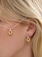 Amara Mixed Metal Plated Earrings