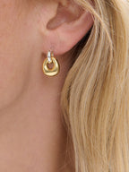 Amara Mixed Metal Plated Earrings