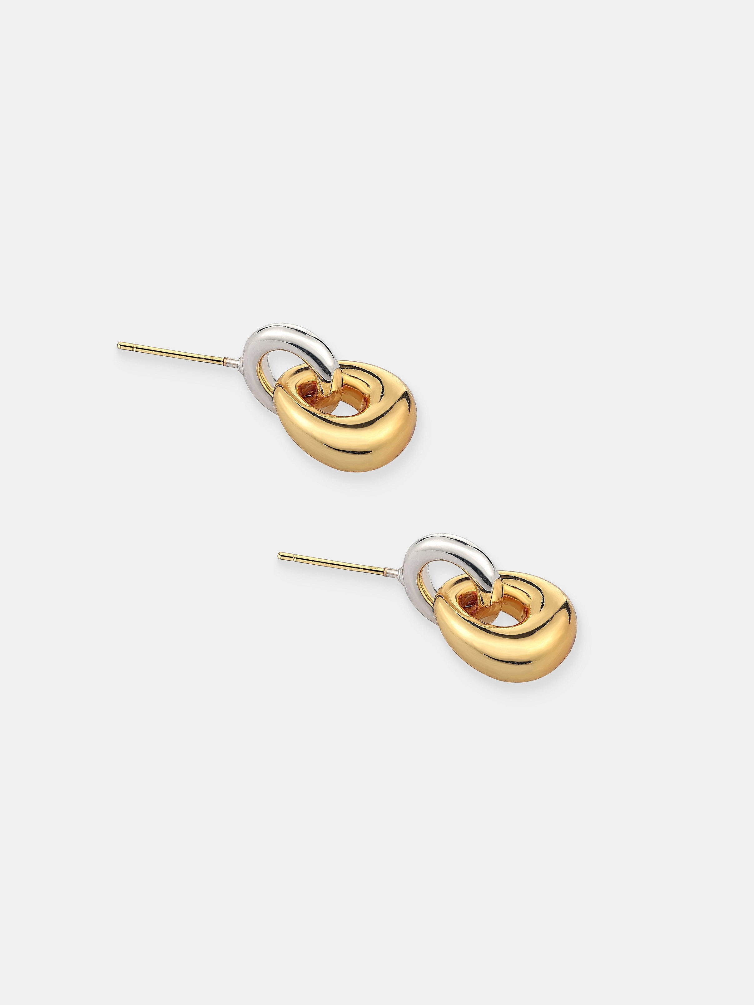 Amara Mixed Metal Plated Earrings
