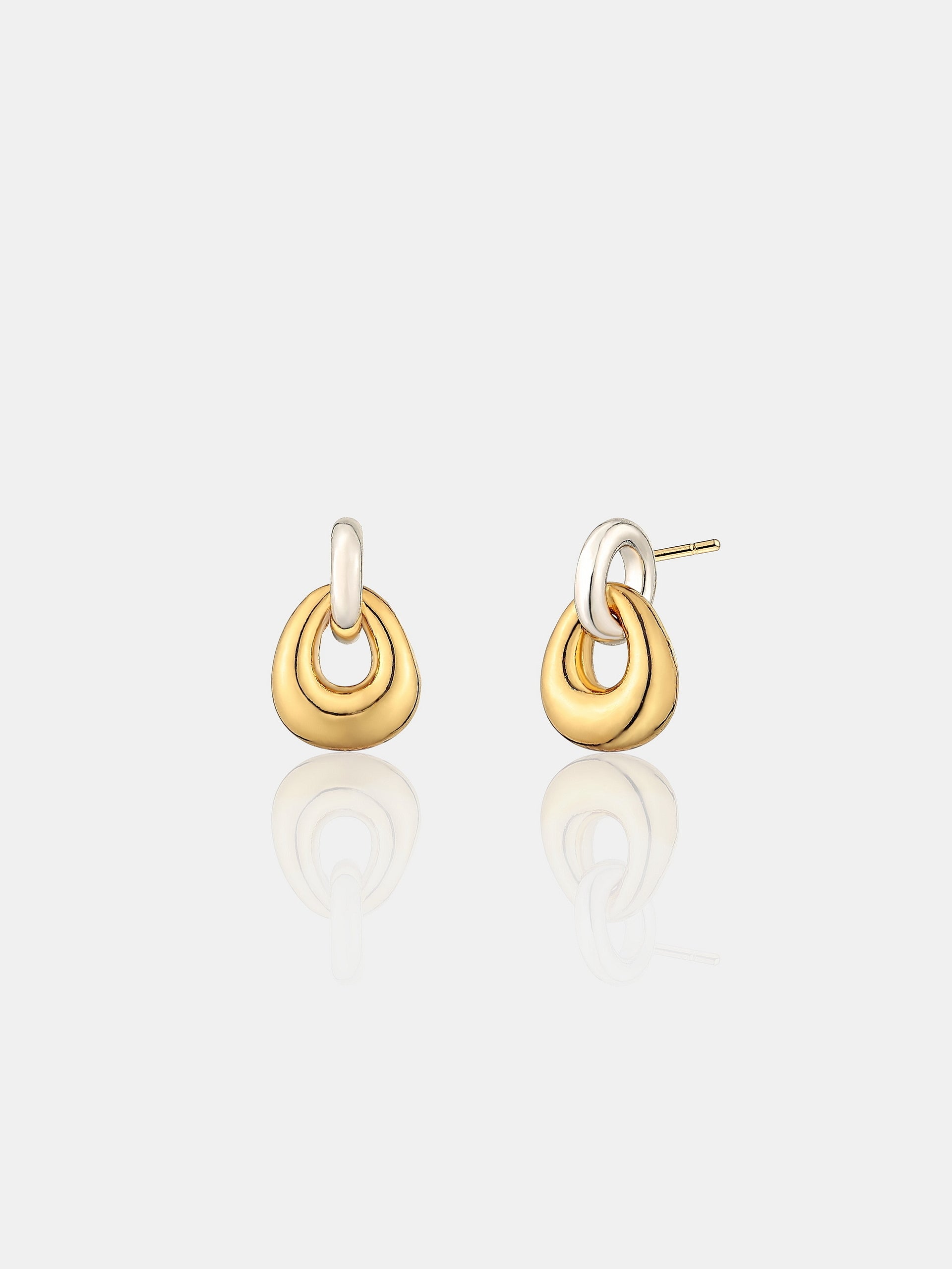 Amara Mixed Metal Plated Earrings