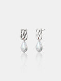 Messina Pearl Sterling Silver Plated Earrings