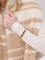 Bianca Chunky Bangle - Gold Plated