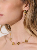 Felicia Gold Clover Necklace