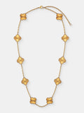 Felicia Gold Clover Necklace