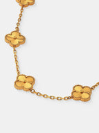 Felicia Gold Clover Necklace