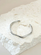 May Skinny Sterling Silver Plated Bangle