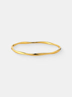Anya Skinny Bangle - 18K Gold Plated