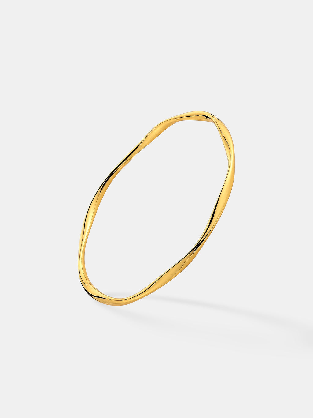 Anya Skinny Bangle - 18K Gold Plated