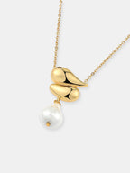 Liora Pearl Necklace - 18K Gold Plated