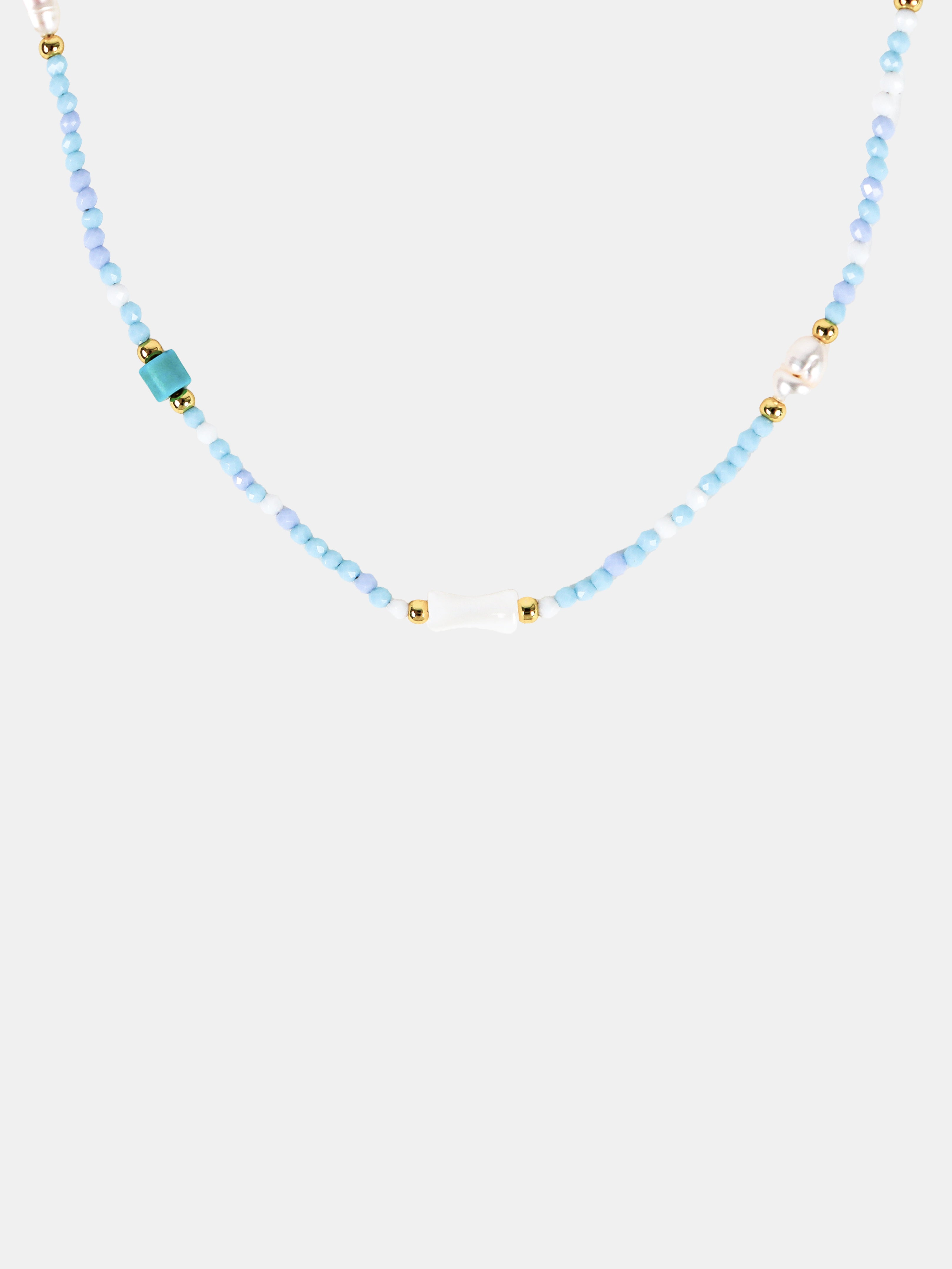 Calypso Pearl Beaded Necklace