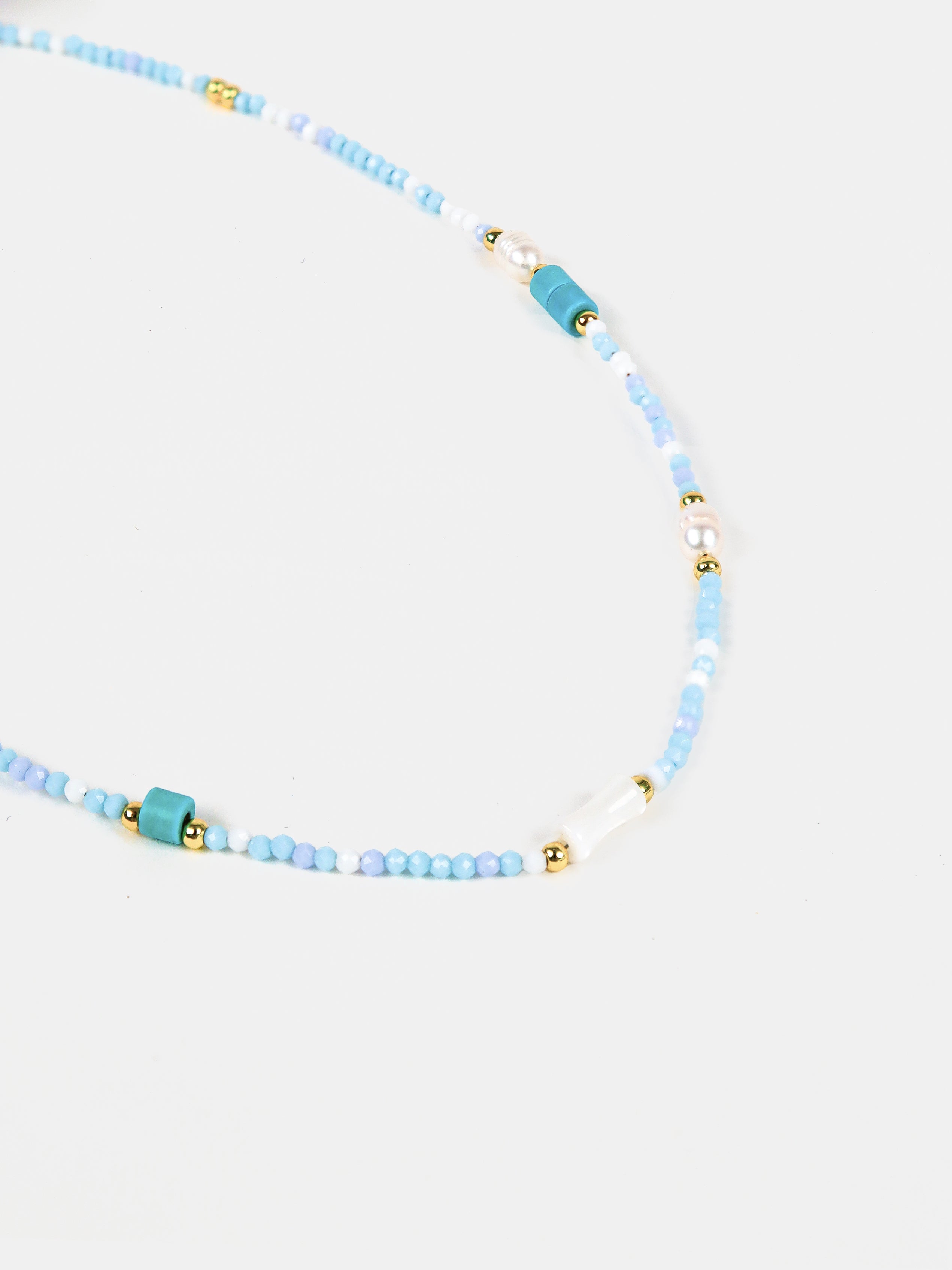 Calypso Pearl Beaded Necklace