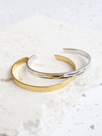 Toro Skinny Slim Cuff Bracelet - 18K Gold Plated