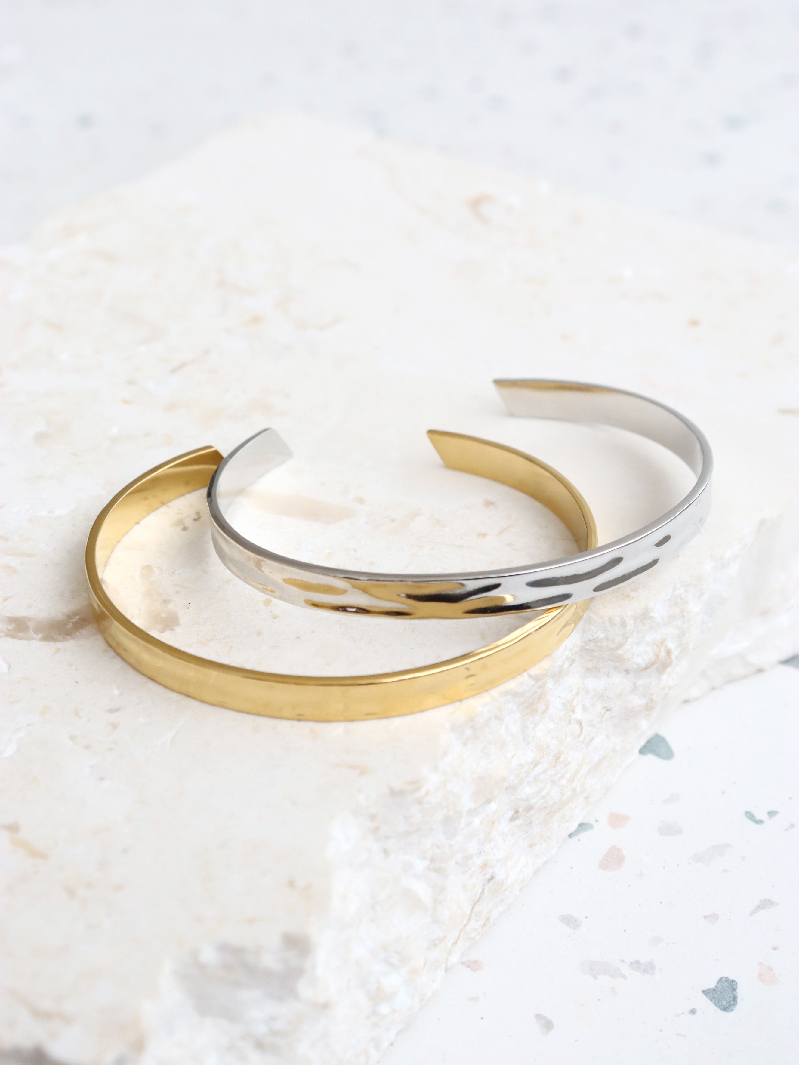 Toro Skinny Slim Cuff Bracelet - 18K Gold Plated