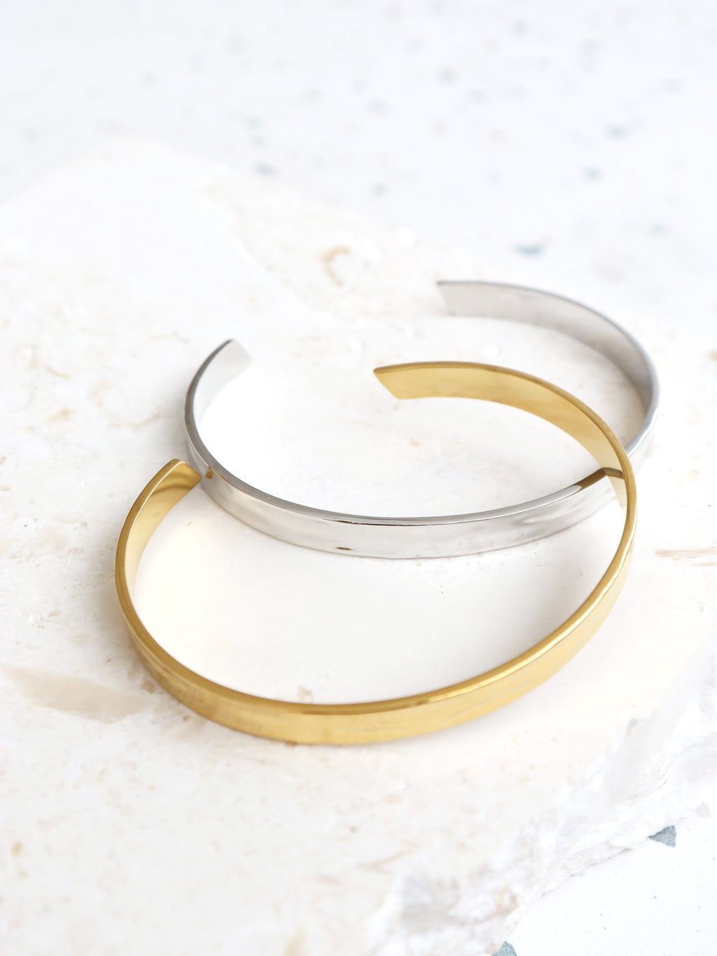 Toro Skinny Slim Cuff Bracelet - 18K Gold Plated