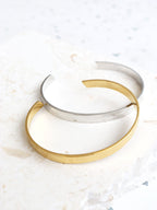 Toro Skinny Slim Cuff Bracelet - 18K Gold Plated