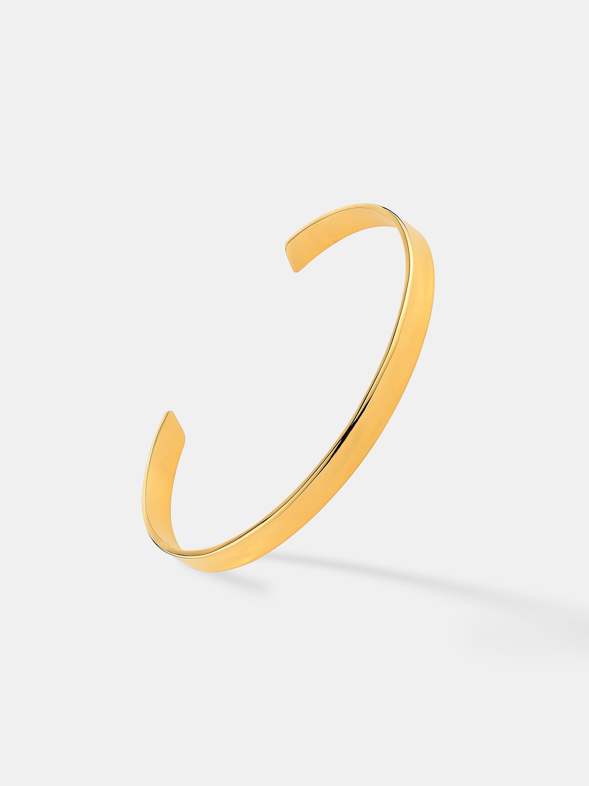 Toro Skinny Slim Cuff Bracelet - 18K Gold Plated