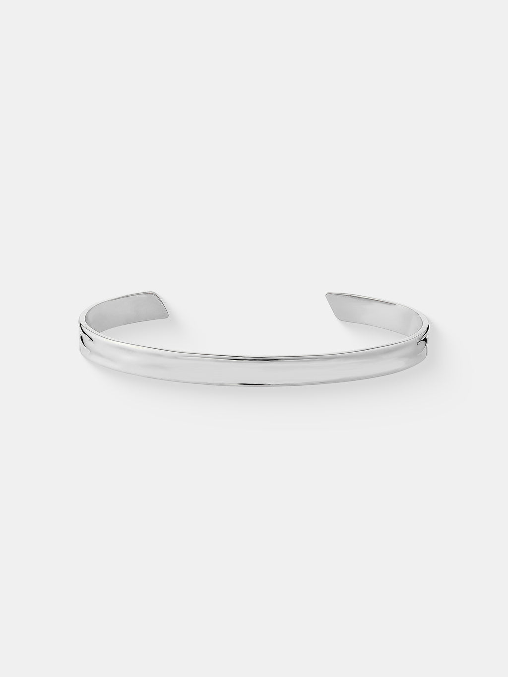 Toro Skinny Slim Cuff Bracelet - Sterling Silver Plated