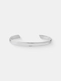 Toro Skinny Slim Cuff Bracelet - Sterling Silver Plated