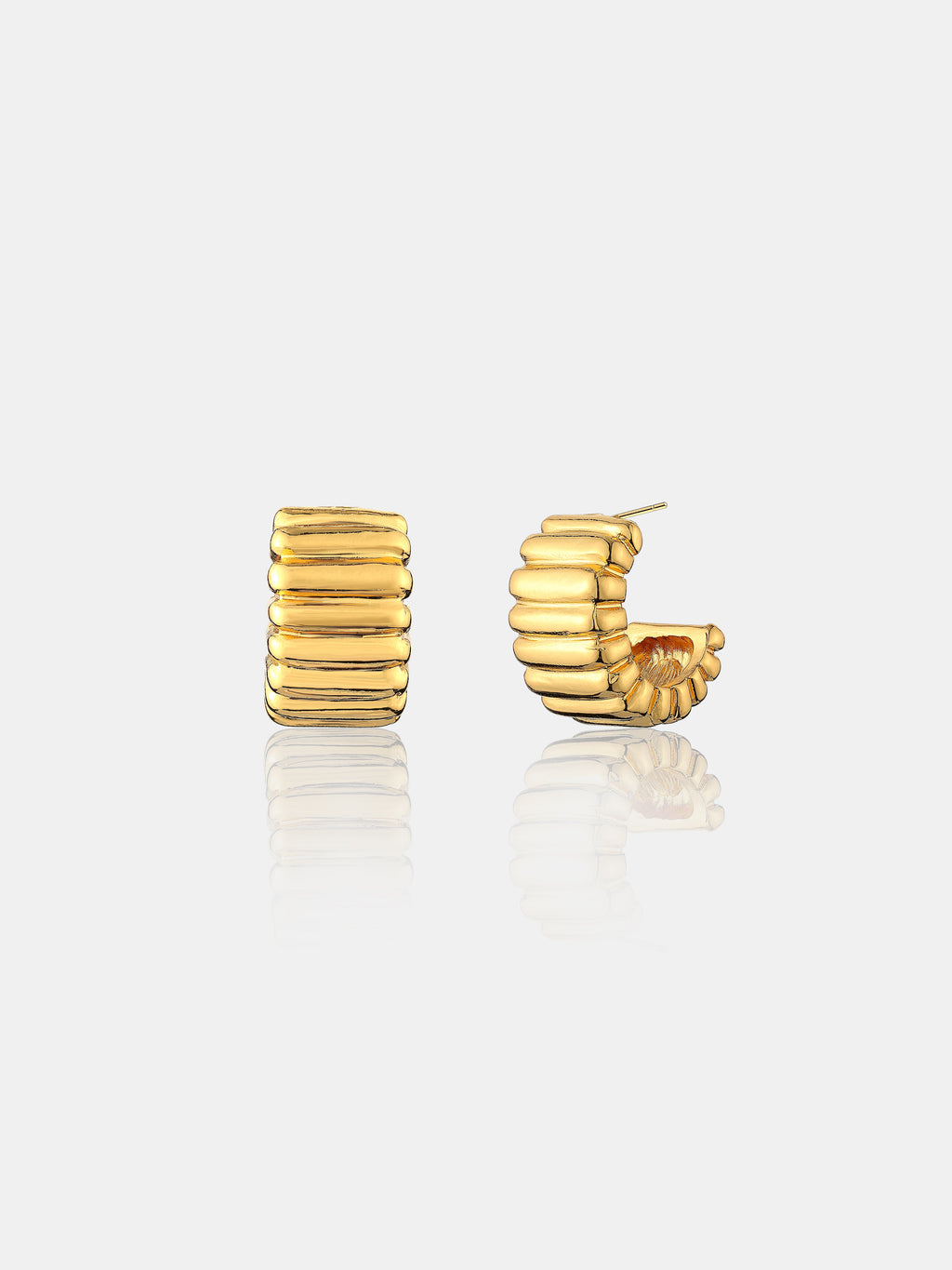 Indira Earrings in 18K Gold Plated